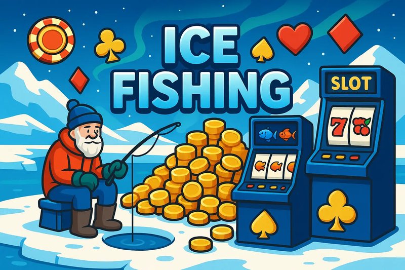 Ice fishing live game in Germany Ice fishing live game in Germany